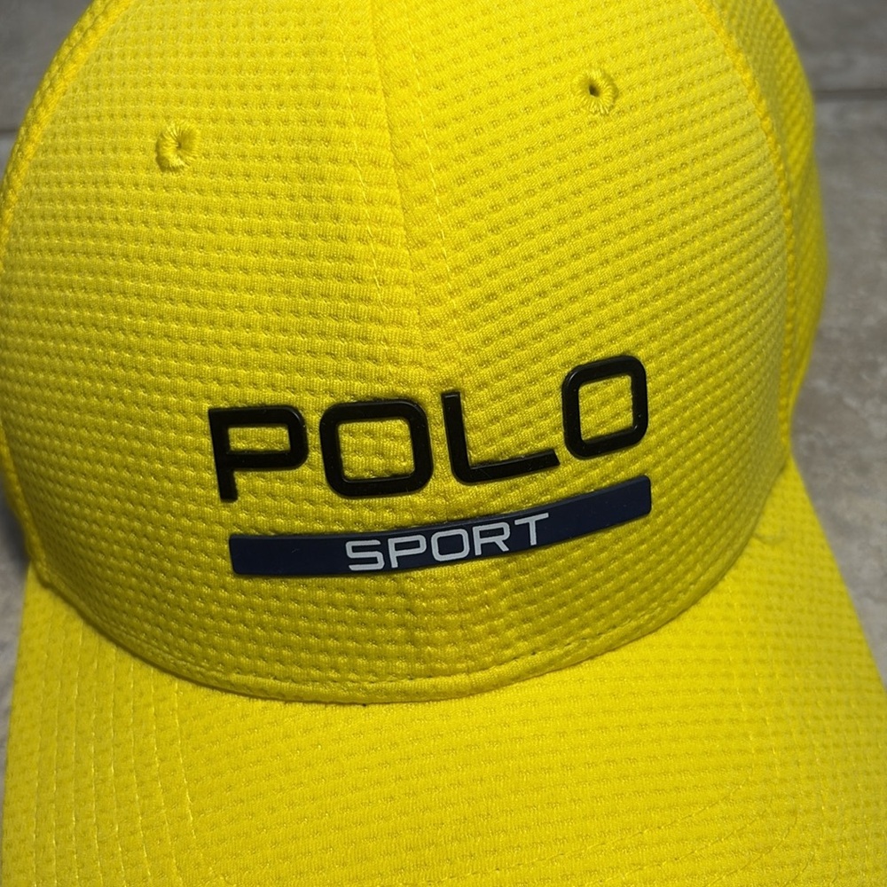Polo by Ralph Lauren Yellow Sport Cap - Picture 2 of 9